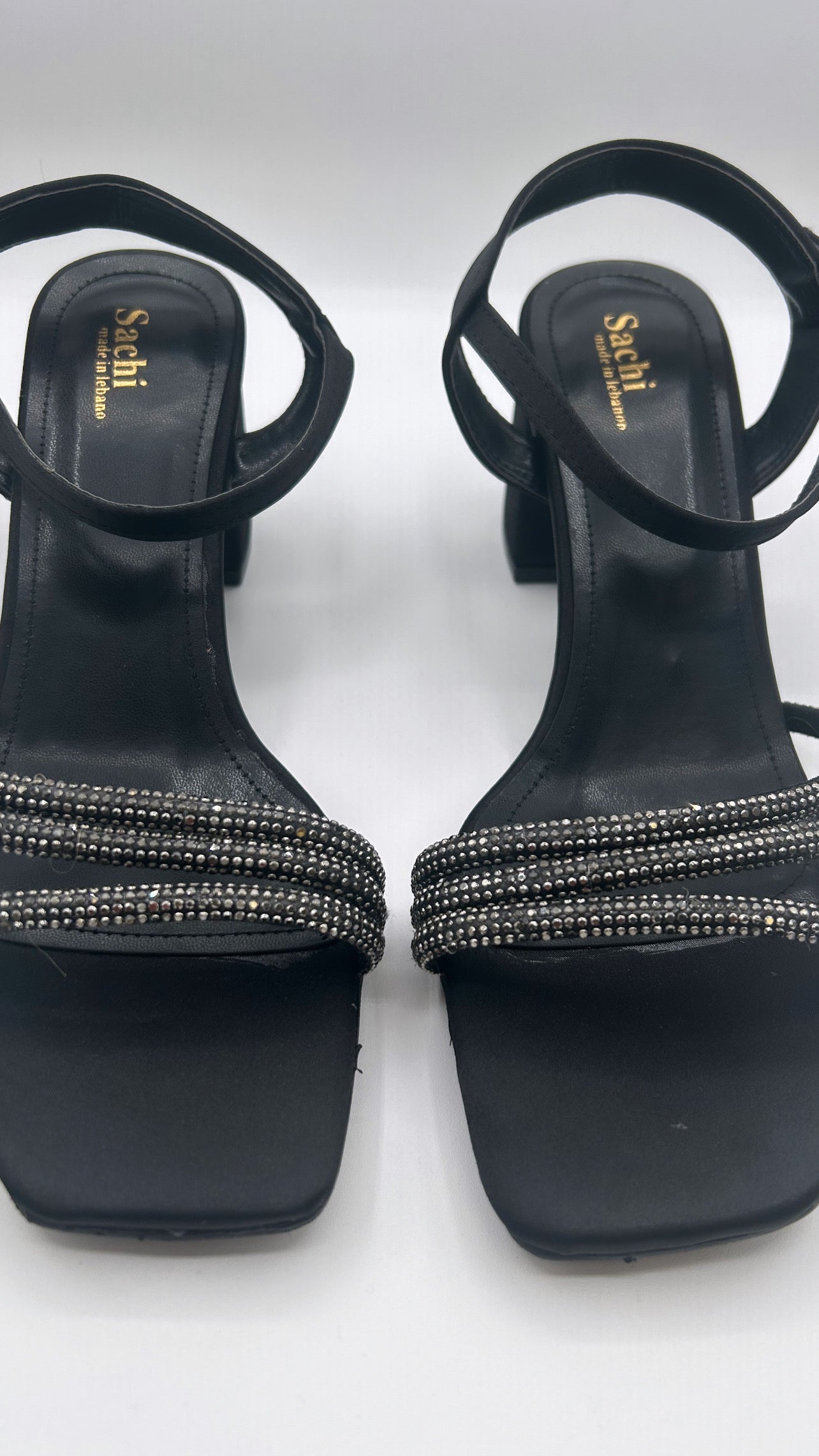 Elegant Strappy Block Heel Sandals