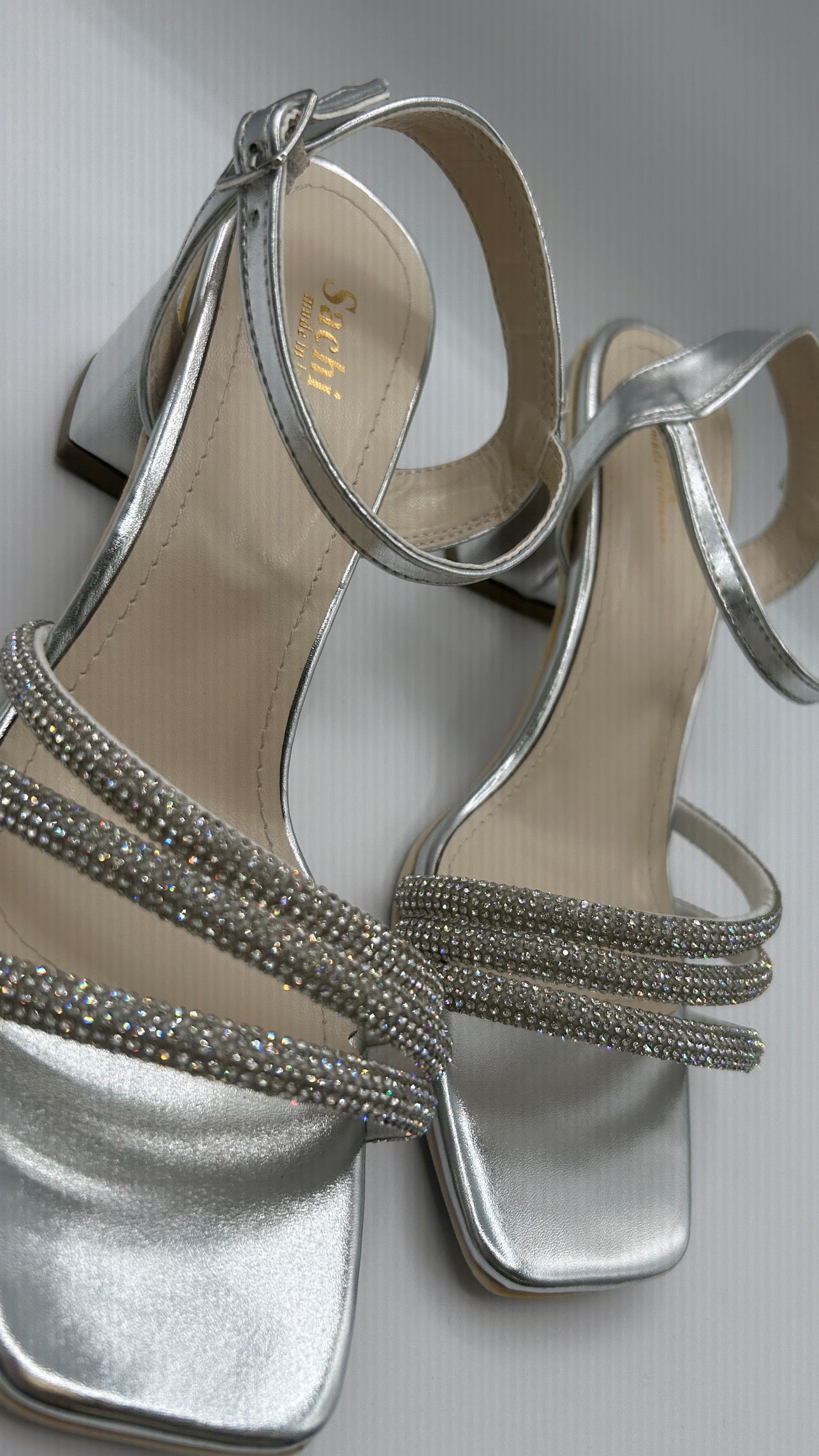 Elegant Strappy Block Heel Sandals