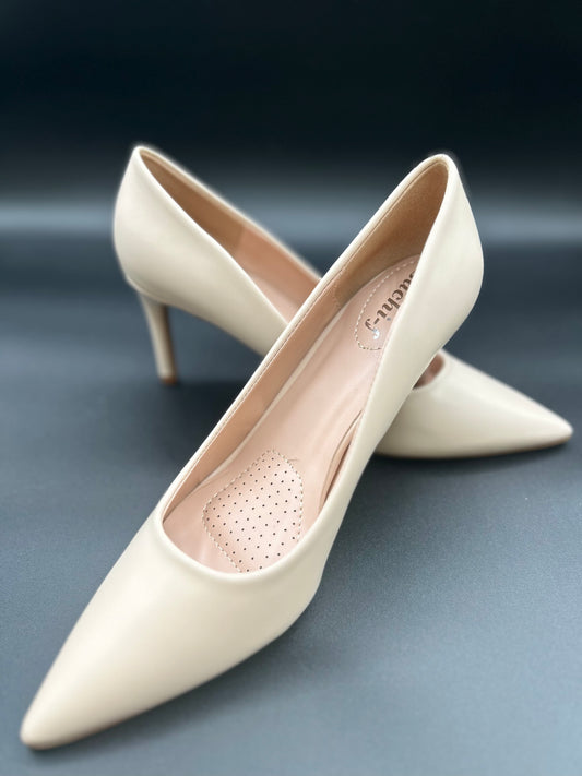 Classic Beige High Heels